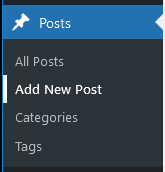 Adding Tags to a Post