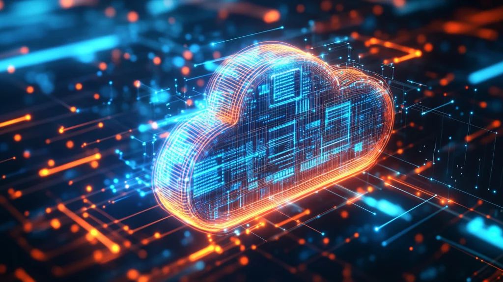 futuristic data center