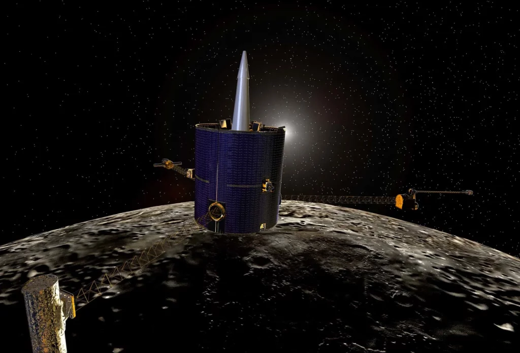 NASA Lunar Prospector 1998